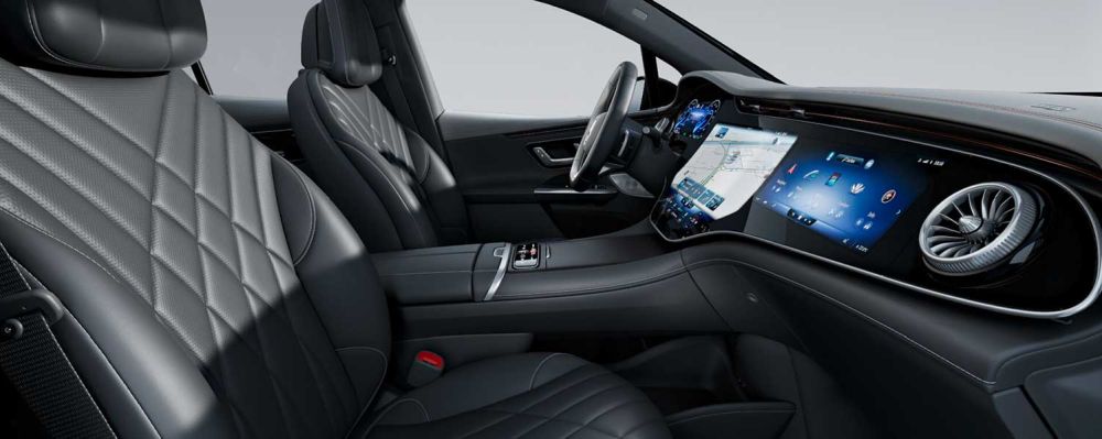 Innenraum des Mercedes Benz EQE 500 AMG
